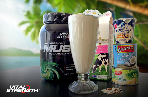 muscle-mass-protein-shake-recipe-tropical-smoothie
