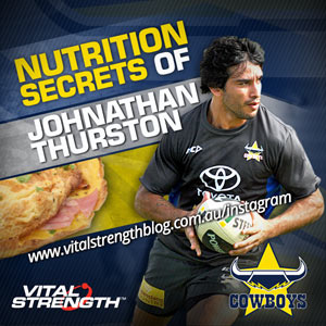 Nutrition Secrets of Jonathan Thurston