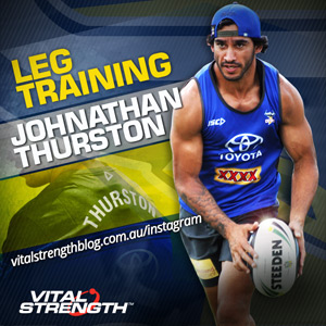 Leg Training with Jonathan Thurston
